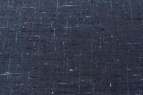 Vintage Japanese Kimono Accessories | Kimono Bolt | Navy Silk | Tsumugi | Men's | Excellent | Sustainable | kkb0428b