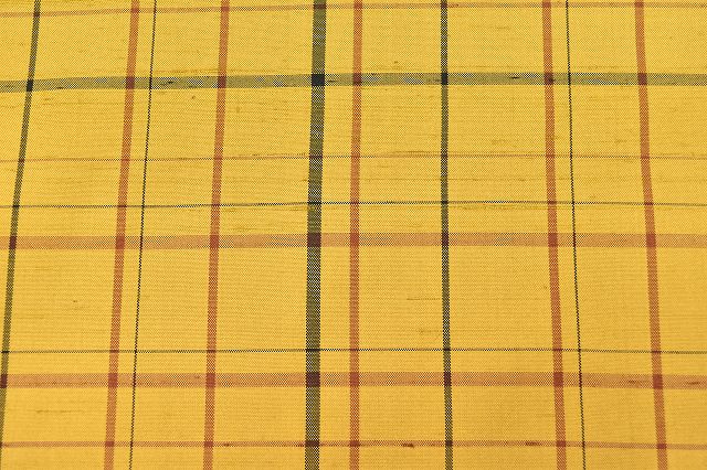 Vintage Japanese Kimono Accessories | Kimono Bolt | Silk | Honba Oshima Tsumugi | Sha-rinbai Lattice | Sustainable | kkb2665b
