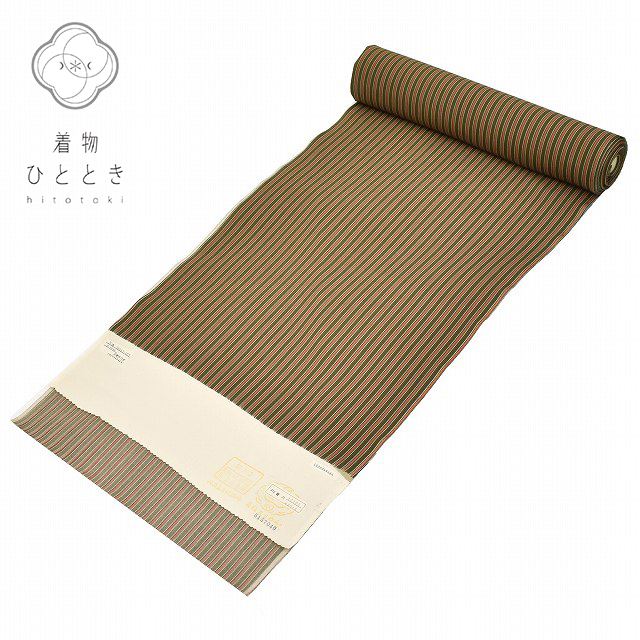 【中古】 反物 正絹 小紋 リサイクル反物 美品 女物 丹後ちりめん 茶色系 特品 kkb2816b [ 和服 カジュアル着物 アウトレット レトロ アンティーク プチプラ お洒落 普段着 お稽古 アウトレット きもの kimono ]