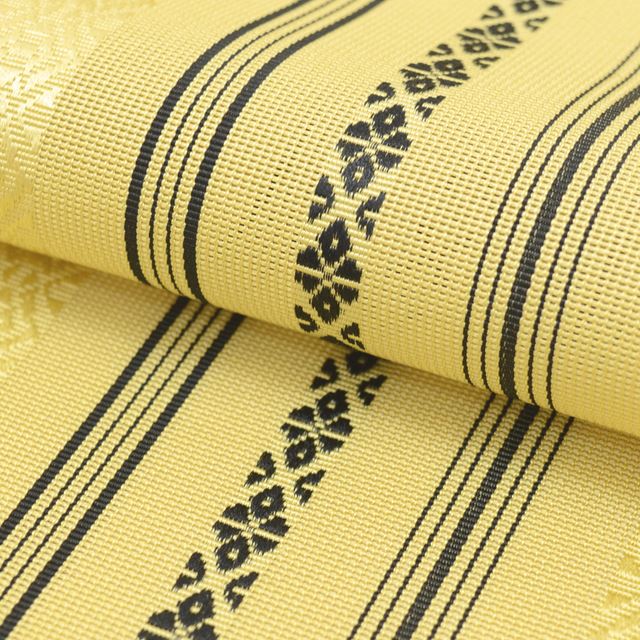 Vintage Japanese Kimono Accessories | Summer Obi Bolt | Silk | Kenjo Pattern | Hakata Weave | Certified | Ladies | Sustainable | kkb3001b
