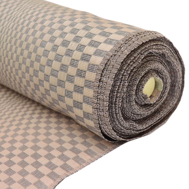 Vintage Japanese Kimono Accessories | Kimono Bolt | Silk | Lattice | Yonezawa Weave | Safflower Dye | Certified | Sustainable | kkb3003b