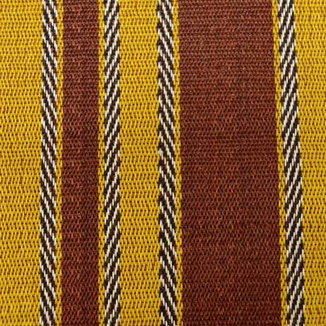 Vintage Japanese Kimono Accessories | Hanhaba Obi | Silk | Brown | Stripe | Kihachijo Weave | Sustainable | kkb3062b