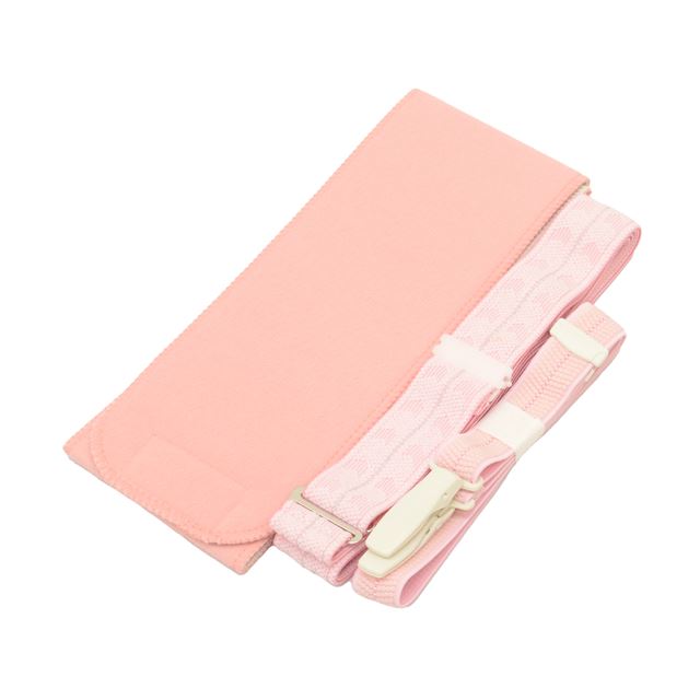 Vintage Japanese Kimono Accessories | Summer Dressing Accessories Set | White Pink | Scale Pattern | 7-piece | Sustainable | kkb3144b