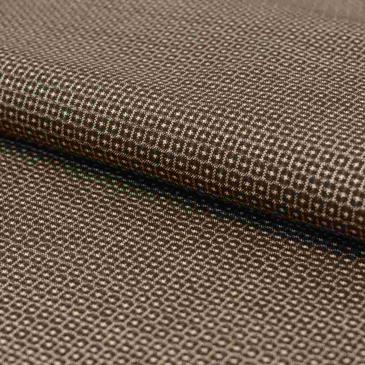 Vintage Japanese Kimono Accessories | Kimono Bolt | Brown Silk | Tortoiseshell Kasuri | Oshima Tsumugi | Sustainable | kkb3331b