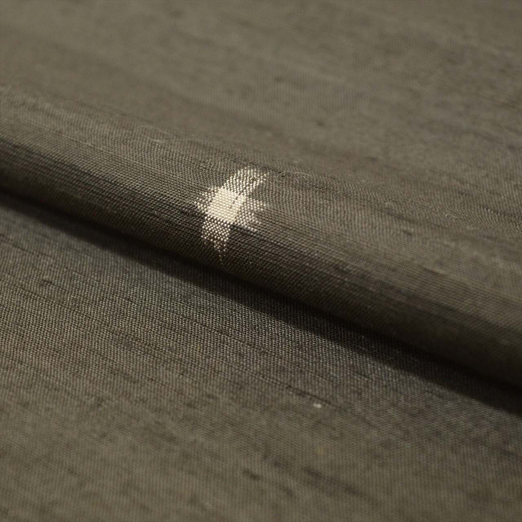 Vintage Japanese Kimono Accessories | Kimono Bolt | Black Silk | Kasuri | Tokamachi Tsumugi | Certified | Unused | Sustainable | kkb3444b