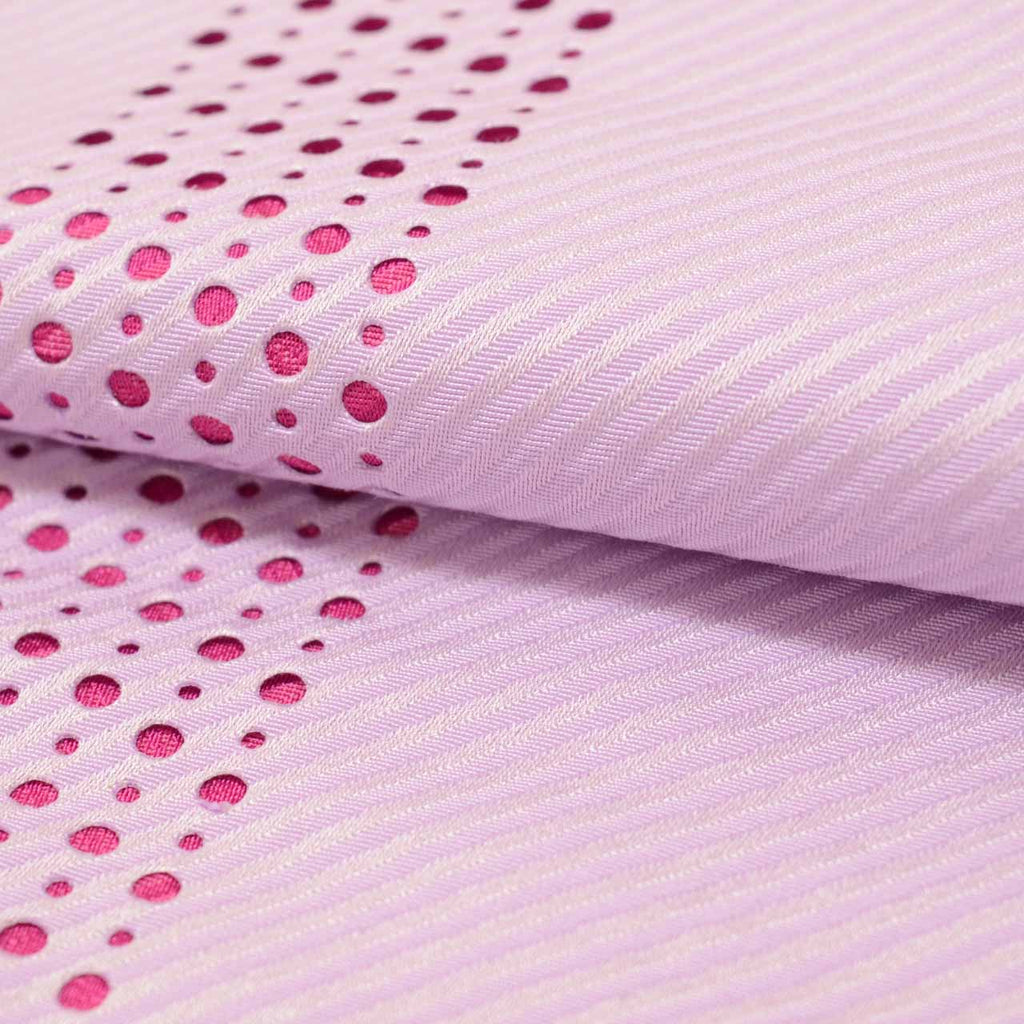 Vintage Japanese Kimono Accessories | Hanhaba Obi | Synthetic | Purple | Polka Dot | Unused | Sustainable | kkb3889b