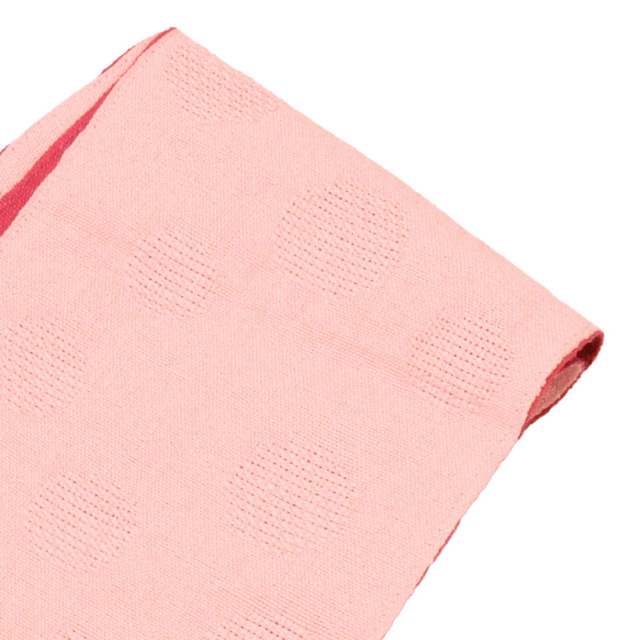 Vintage Japanese Kimono Accessories | Summer Hanhaba Obi | Pink | Polka Dot | Kobukuro Style | Sustainable | kkb3962b