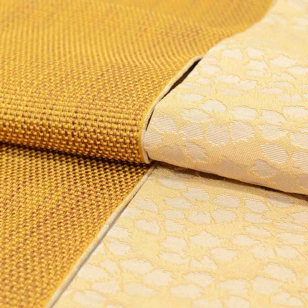 Vintage Japanese Kimono Accessories | Hanhaba Obi | Synthetic | Floral | Reversible | Kobukuro Style | Sustainable | kkb4012b
