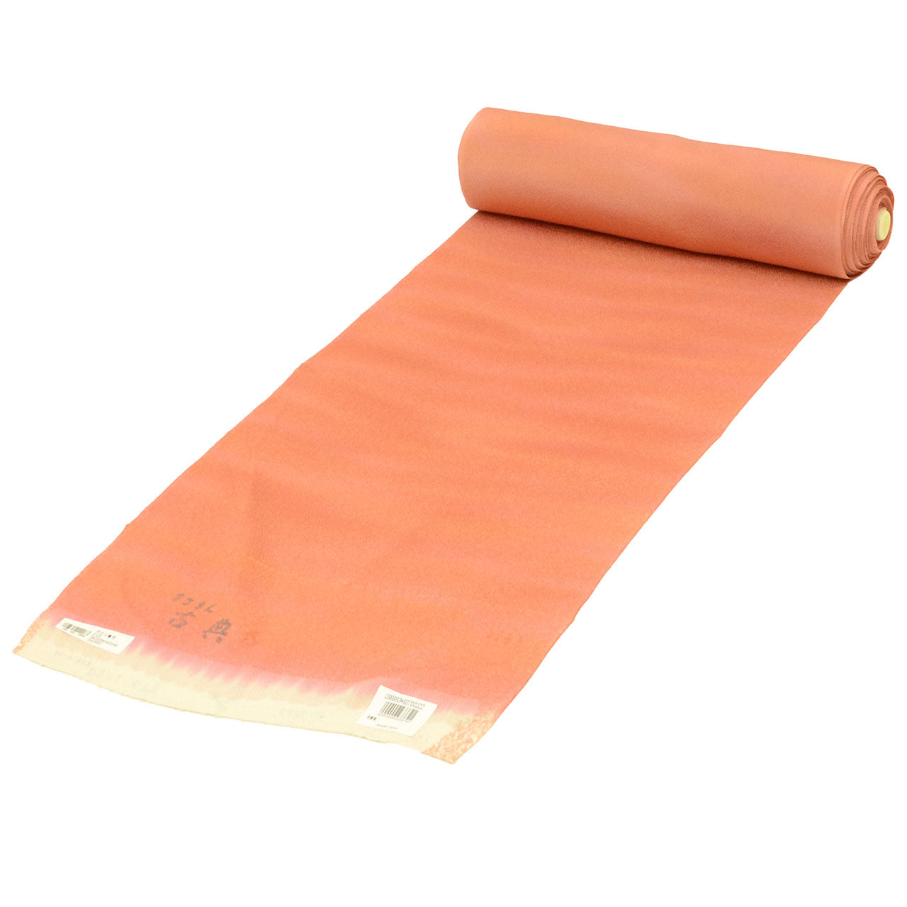 Vintage Japanese Kimono Accessories | Kimono Bolt | Orange Silk | Iro-Muji | Aoi Rainbow Dye | Unused | Ladies | Sustainable | kkb4269b