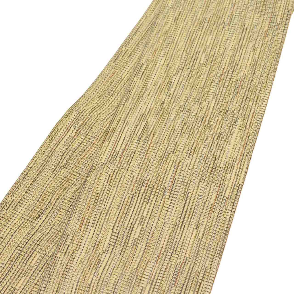 Vintage Japanese Kimono Accessories | Men's Kaku-obi | Silk | Stripe | Mud-dyed | Hakata Weave | Special Grade | Sustainable | kkb4277b