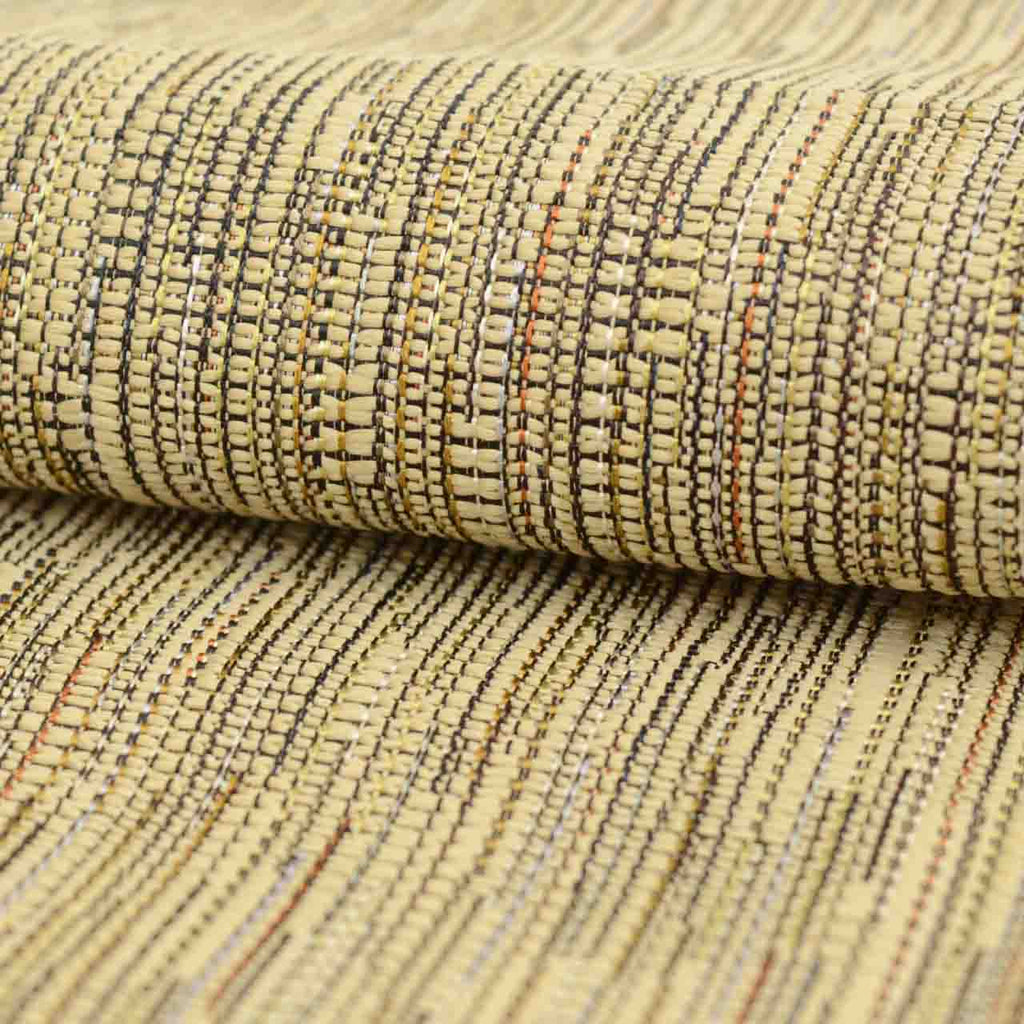 Vintage Japanese Kimono Accessories | Men's Kaku-obi | Silk | Stripe | Mud-dyed | Hakata Weave | Special Grade | Sustainable | kkb4277b