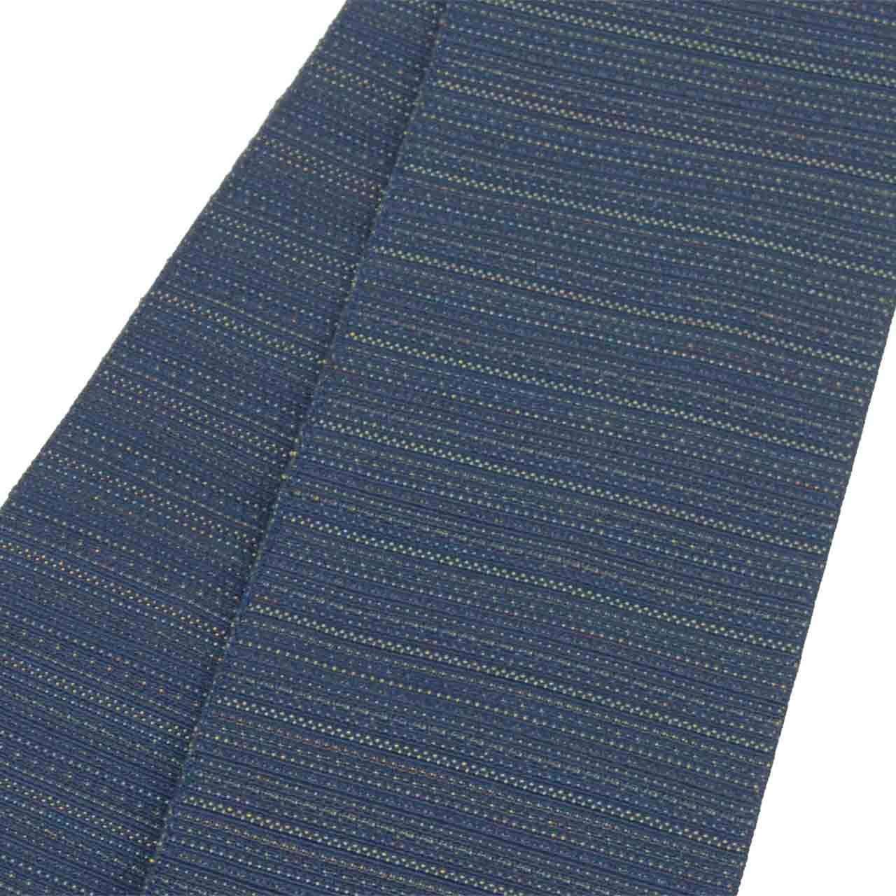 Vintage Japanese Kimono Accessories | Men's Kaku-obi | Synthetic | Stripe | Washable | Wearable Bolt | Sustainable | kkb4309b
