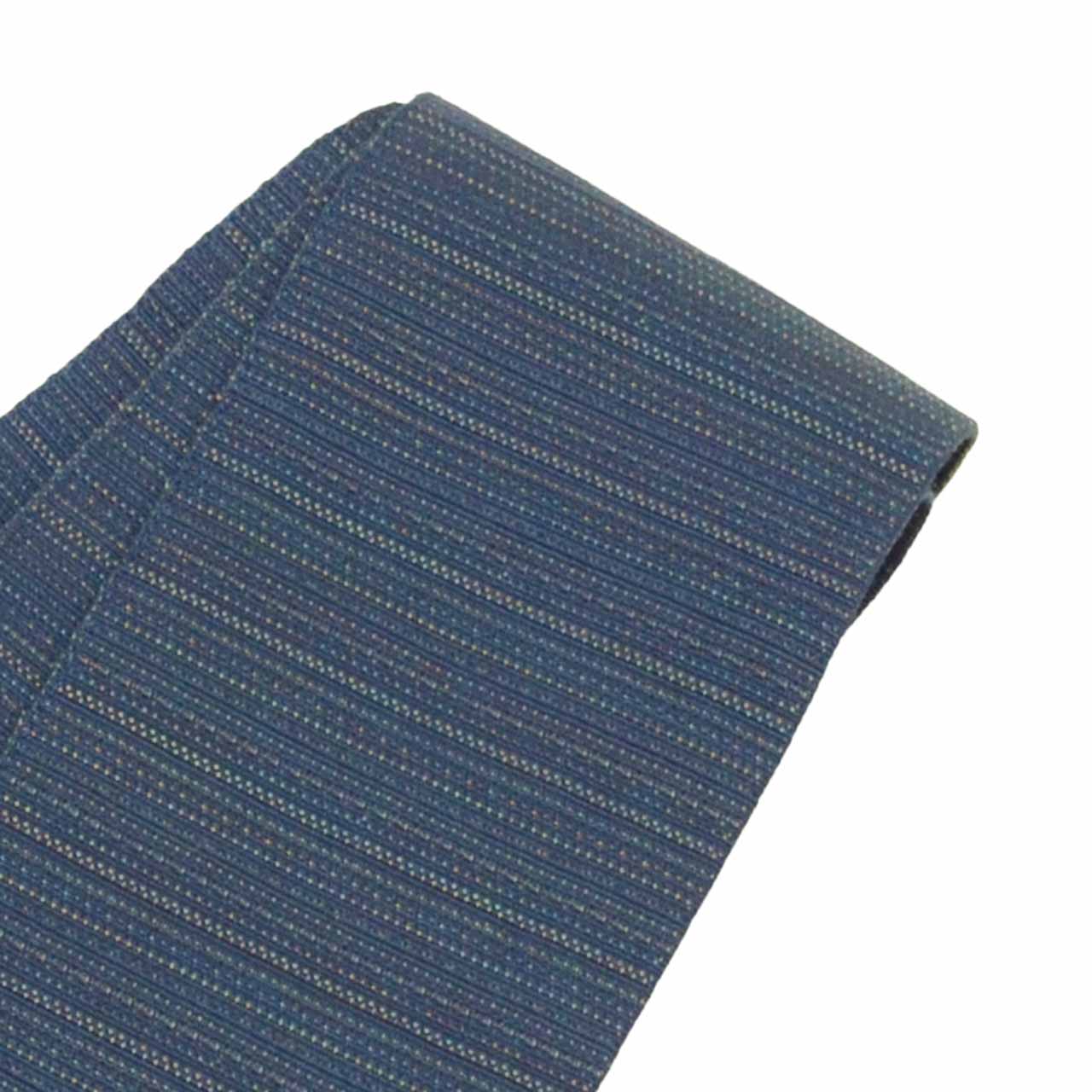 Vintage Japanese Kimono Accessories | Men's Kaku-obi | Synthetic | Stripe | Washable | Wearable Bolt | Sustainable | kkb4309b