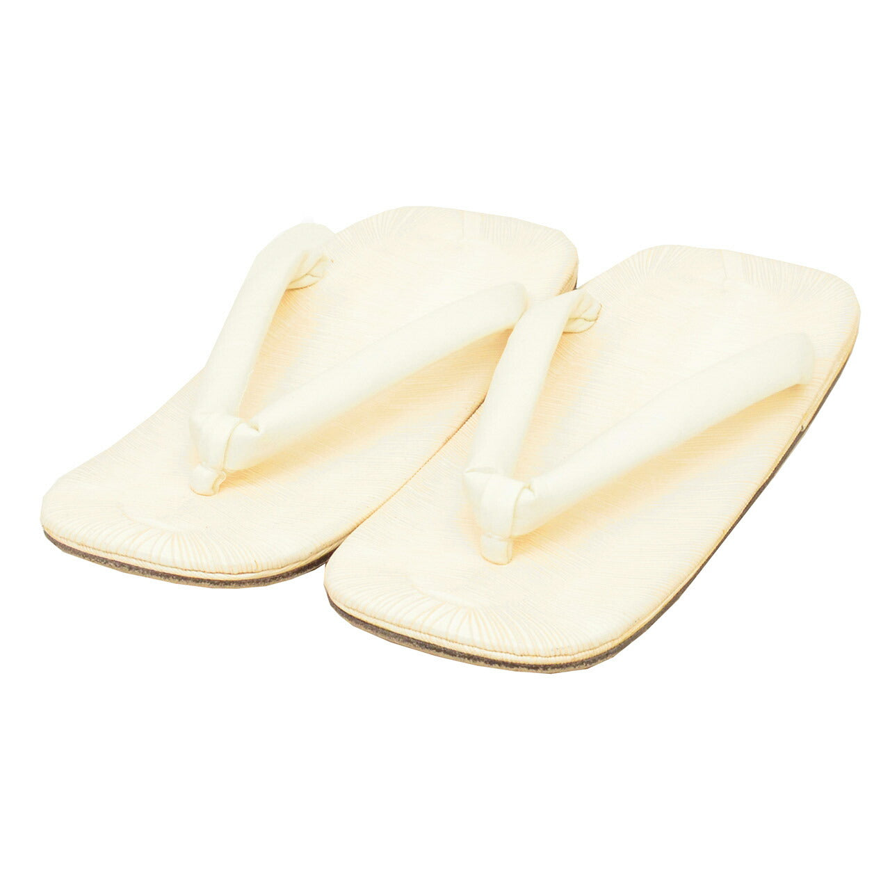 Vintage Japanese Kimono Accessories | Setta Sandals | White | Men's 25.0cm | Formal | Sustainable | kkb4313b