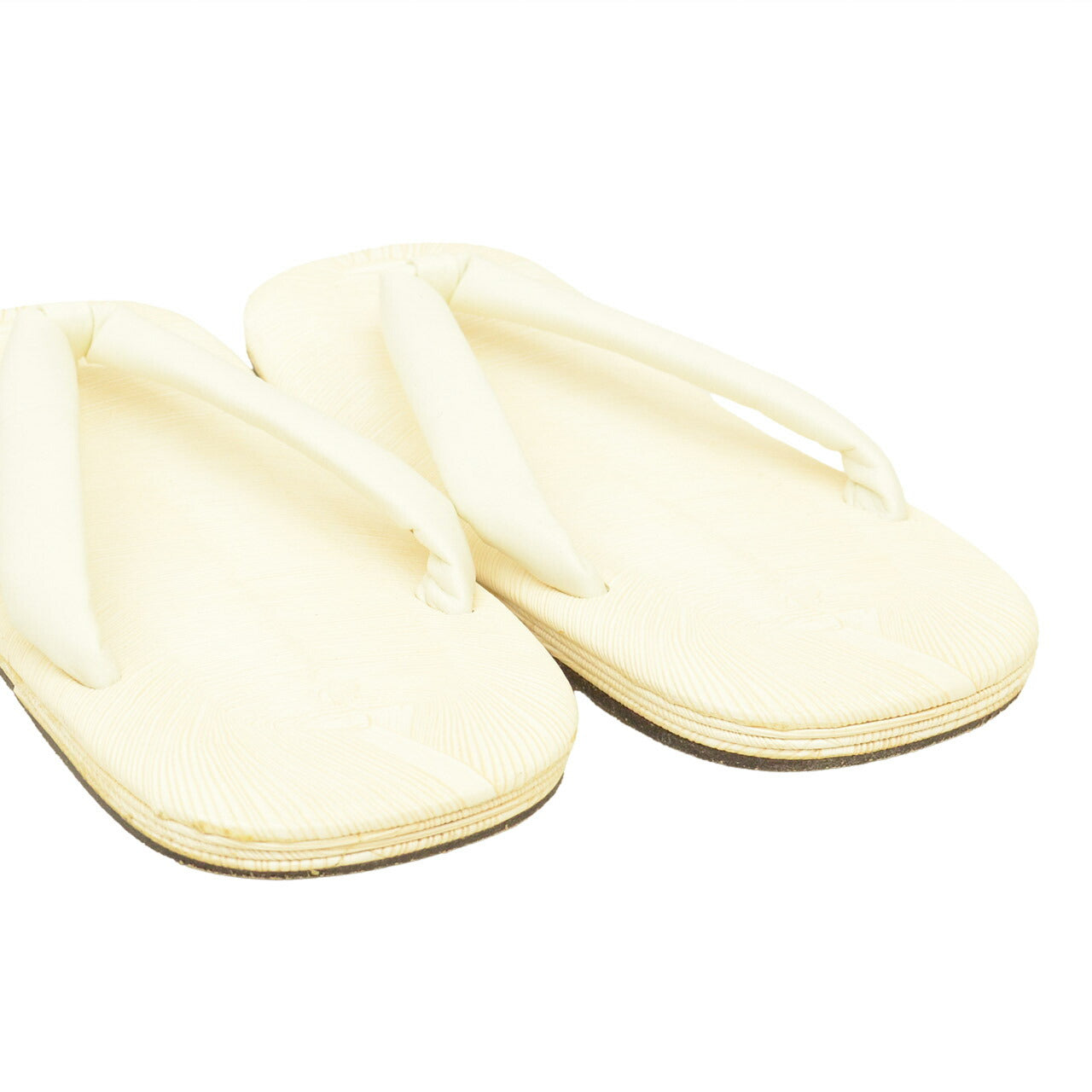 Vintage Japanese Kimono Accessories | Setta Sandals | White | Men's 25.0cm | Formal | Sustainable | kkb4313b