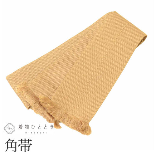 【中古】 男性 帯 メンズ 角帯 正絹 絹 特品 全通柄 無地 仕立て上がり 趣味の角帯 志与井 カジュアル セミフォーマル 浴衣 紋付袴 紬 小紋 花火大会 お祭り 黒紋付 無地着物 袴スタイル 式典 リユース kkb4324b