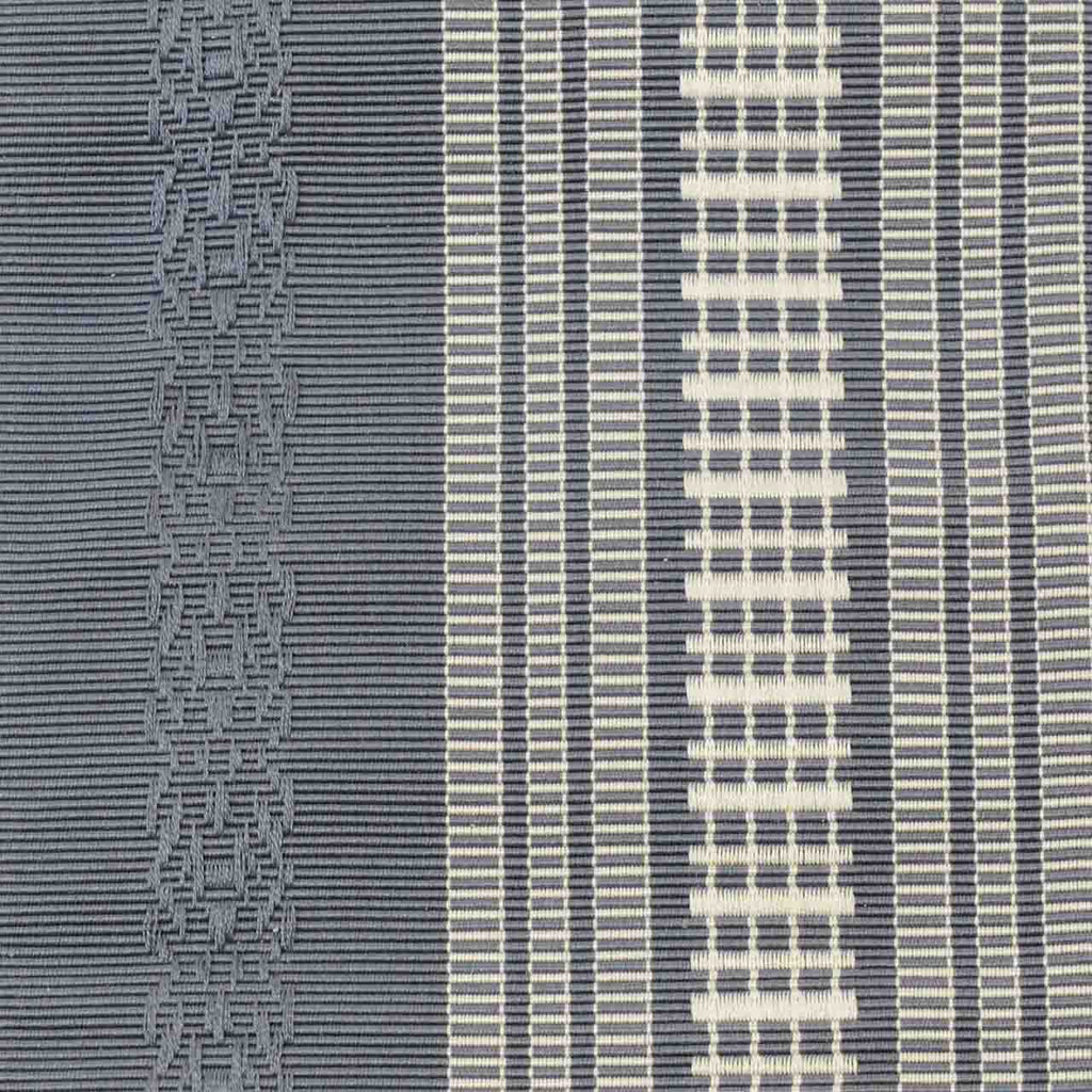 Vintage Japanese Kimono Accessories | Men's Kaku-obi | Silk | Stripe | Hakata Weave | Certified | Wearable Bolt | Sustainable | kkb4327b