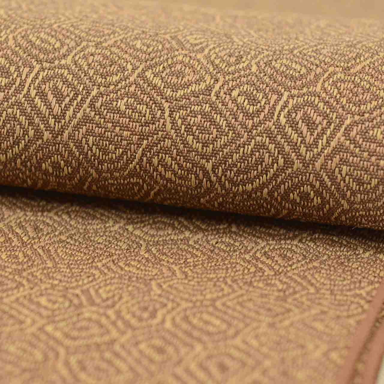 Vintage Japanese Kimono Accessories | Men's Kaku-obi | Cotton | Geometric Pattern | Casual | Wearable Bolt | Sustainable | kkb4329b