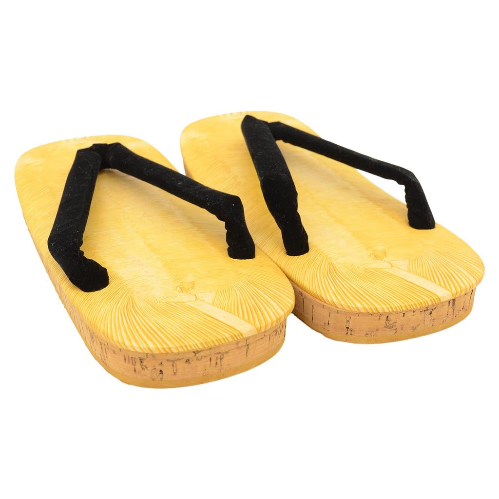 Vintage Japanese Kimono Accessories | Men's Setta Sandals | Black | Vinyl | Formal | Men's 25.0cm | Sustainable | kkb4373b
