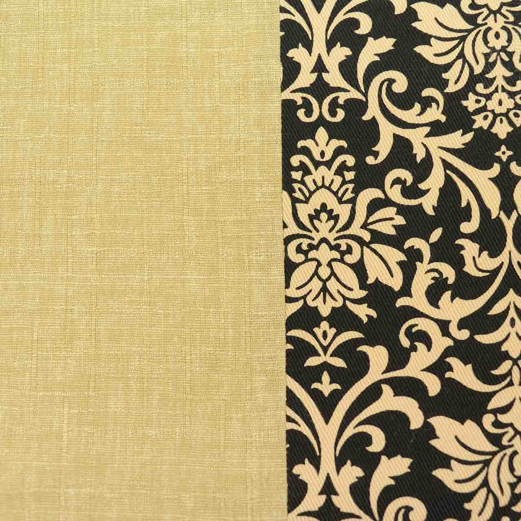 Vintage Japanese Kimono Accessories | Hanhaba Obi | Cotton | Floral Arabesque | Unused | Excellent | Full-pattern | Sustainable | kkb4378b