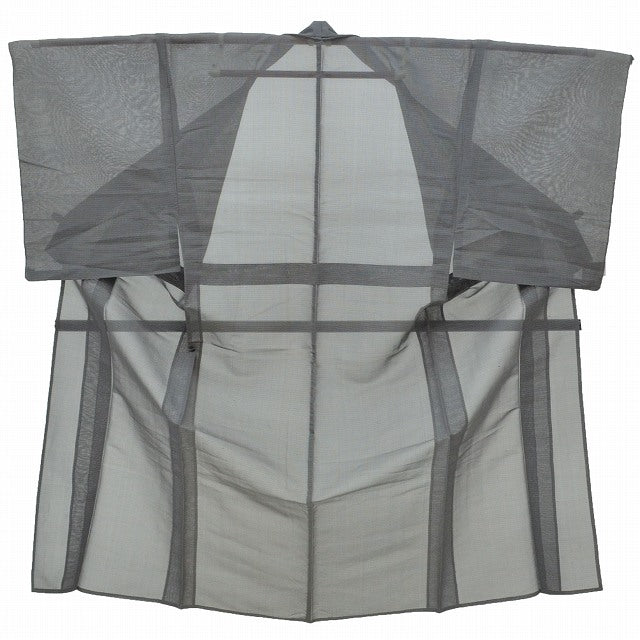 5 Recycled Kimono, Tsumugi Silk, Men's, Summer Wear, Excellent Condition ★★★★ [Used] [Kimono Hitotoki] pp0816b 