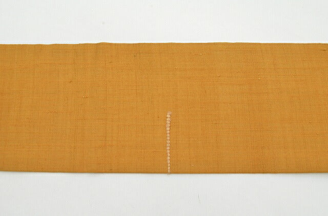Recycled Nagoya obi, ready-made, pure silk, 9-inch width, Tsumugi fabric, brown, geometric pattern, excellent condition ★★★★ [Kimono, used, obi, recycled, furisode, yukata, hakama, Japanese clothing, vintage clothing] [Used] pp1449b 