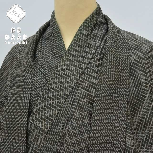 振袖 正絹 茶色系 qq2245b