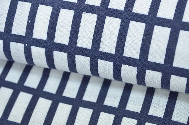 Vintage Japanese Yukata | Men's Yukata | White Cotton | Lattice Pattern | Classic | Size S | Sustainable | rr0319b