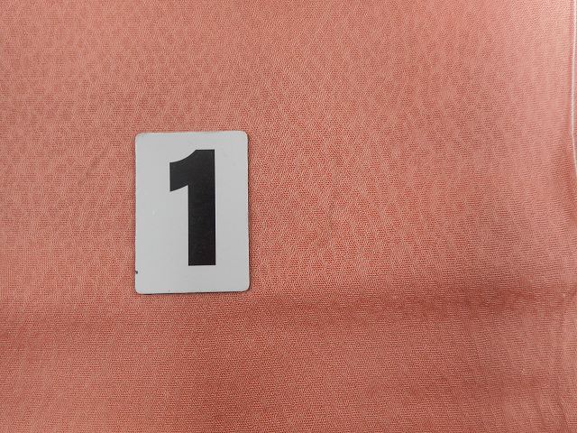 Vintage Japanese Kimono | Iro-Muji Kimono | Pink Orange Silk | One Crest | Size M | Sustainable | rr0365b