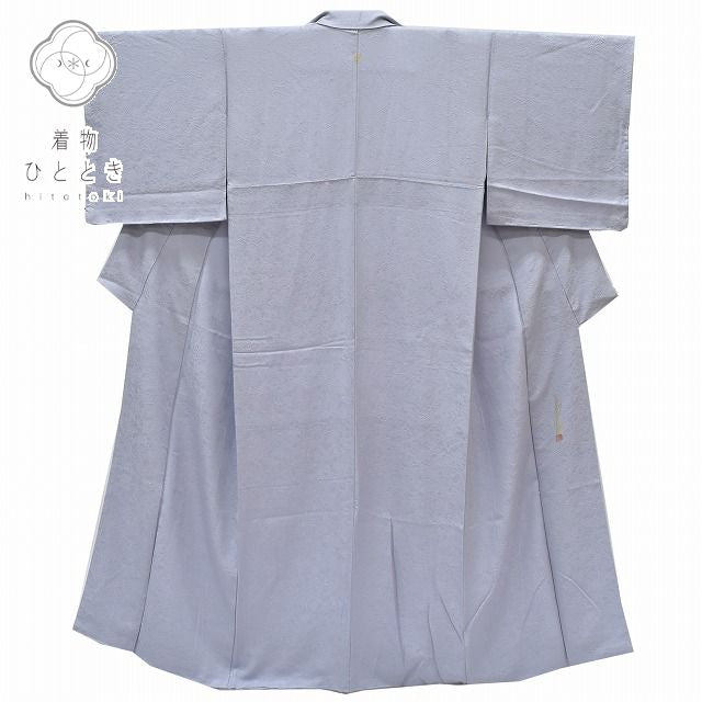 Vintage Japanese Kimono | Iro-Muji Kimono | Lavender Silk Crepe | One Crest | Unused | Size S | Sustainable | rr0369b