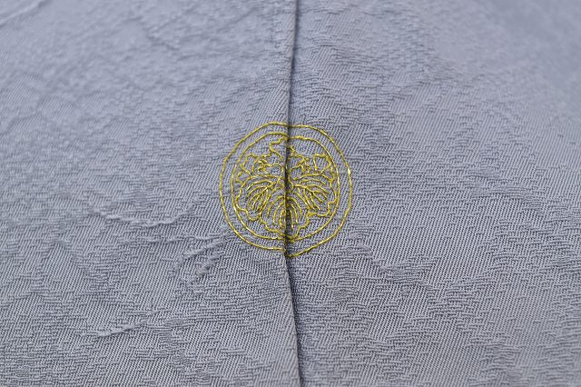 Vintage Japanese Kimono | Iro-Muji Kimono | Lavender Silk Crepe | One Crest | Unused | Size S | Sustainable | rr0369b