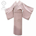 Vintage Japanese Kimono | Houmongi Kimono | Lavender Silk | Vessel Pattern | One Crest | Size M | Sustainable | rr0627b