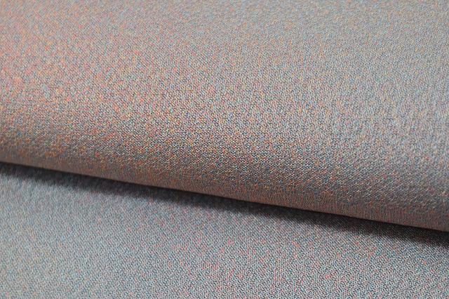 Vintage Japanese Kimono | Iro-Muji Kimono | Gray Blue Silk | Bokashi Pattern | One Crest | Size M | Sustainable | rr0752b