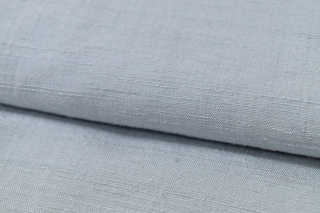 Vintage Japanese Kimono | Men's Yuki Tsumugi Kimono | Light Blue Silk | Premium | Sustainable | rr0873b