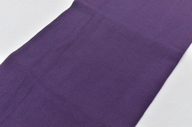 Vintage Japanese Obi | Komon Kimono & Nagoya Obi Set | Purple Silk | Seigaiha Pattern | Size S-L | Sustainable | rr1018b