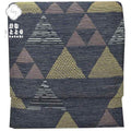 Vintage Japanese Obi | Fukuro Obi | Navy Mixed Weave | Scale Pattern | Excellent | Sustainable | rr1040b