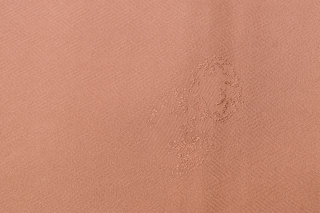 Vintage Japanese Kimono | Iro-Muji Kimono | Brown Silk | Safflower Natural Dye | One Crest | Size M | Sustainable | rr1267b