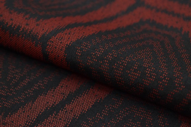 Vintage Japanese Kimono | Tsumugi Kimono | Black Silk | Tortoiseshell Pattern | Size SS | Sustainable | rr1396b