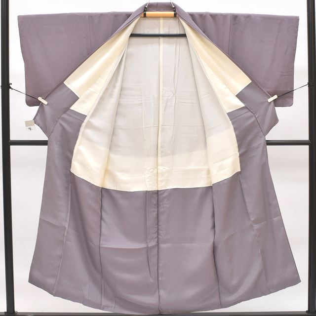 Vintage Japanese Kimono | Iro-Tomesode Kimono | Purple Silk Crepe | Drum Chrysanthemum | Size SS | Sustainable | rr1945b