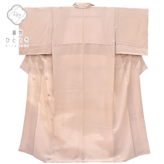 Vintage Japanese Kimono | Iro-Tomesode Kimono | Lavender Silk Crepe | Seigaiha Diamond Pattern | Size M-L | Sustainable | rr1973b