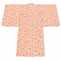 Vintage Japanese Yukata | Girl's Yukata | Pink Cotton | Plum Pattern | Children's Size | Sustainable | ss0521b