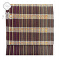 Vintage Japanese Obi | Sha-re Fukuro Obi | Purple Silk | Stripe Pattern | Casual | Sustainable | ss0793b