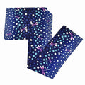 Vintage Japanese Yukata | Women's Yukata | Navy Cotton | Polka Dot Dragonfly Pattern | Size L | Sustainable | ss0839b