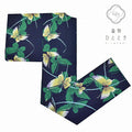Vintage Japanese Yukata | Women's Yukata | Navy Cotton | Butterfly Pattern | Size M | Sustainable | ss0859b
