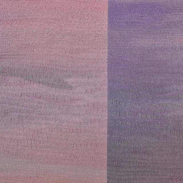 Vintage Japanese Kimono | Michiyuki Coat | Purple Silk | Yokke Stripe | Iwaasa Kouten Artist | Long | Sustainable | ss0936b