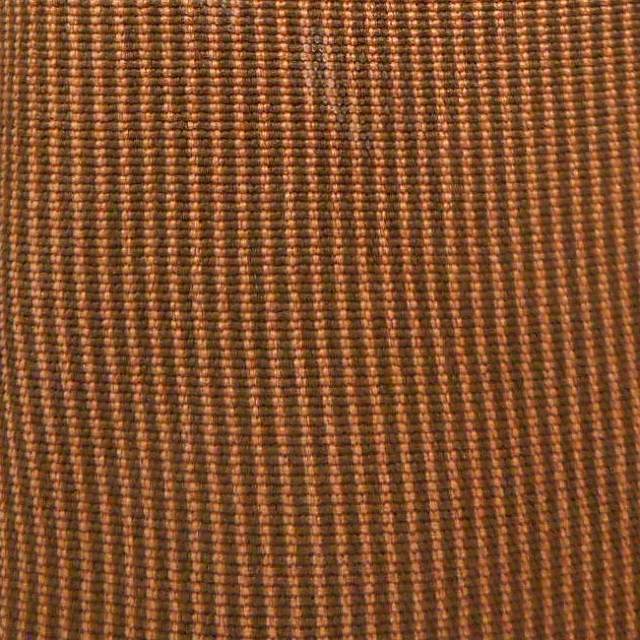 Vintage Japanese Kimono | Edo Komon | Brown Silk Crepe | Masu-suji Stripe | Petite Size S | Sustainable | ss1080b