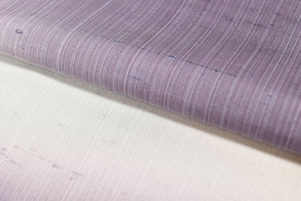 Vintage Japanese Kimono | Hakusan Tsumugi | Purple Silk | Deer Pattern | Size M | Sustainable | ss1151b