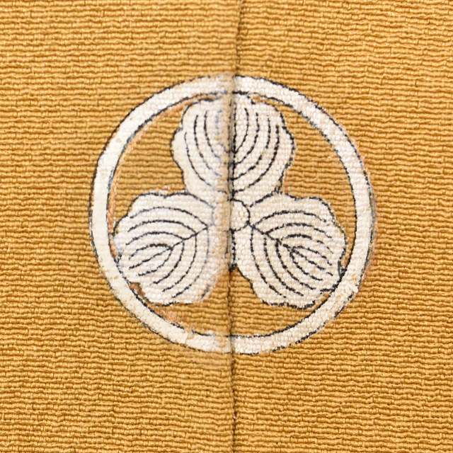 Vintage Japanese Kimono | Iro-Muji | Brown Silk Crepe | One Crest | Petite Size S | Sustainable | ss1213b