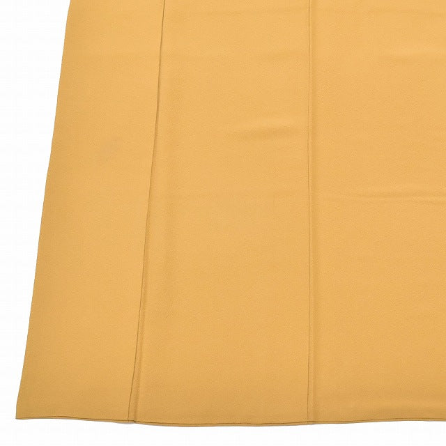 Vintage Japanese Kimono | Iro-Muji | Brown Silk Crepe | One Crest | Petite Size S | Sustainable | ss1213b