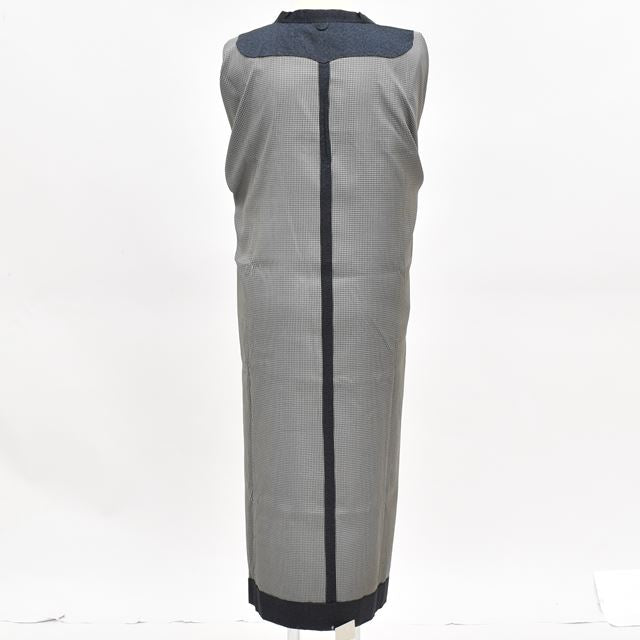 Vintage Japanese Kimono | Ame-coat (Rain Coat) | Black Silk | Long | Michiyuki Collar | Sustainable | ss1296b